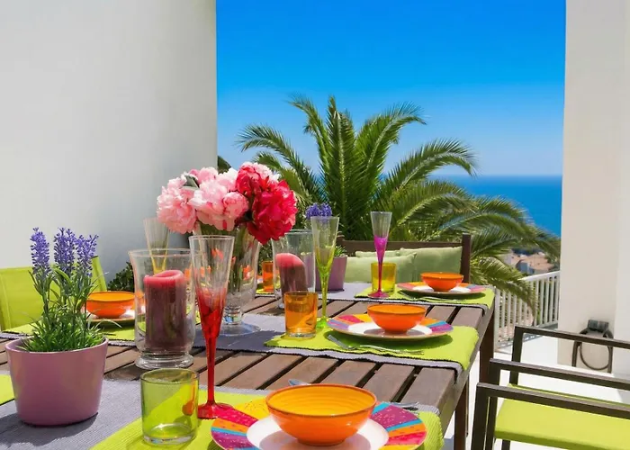 Villa Altavista Amazing View South Oriented Calm Area Ac 2 Minutes Drive And 18 Minutes Walk