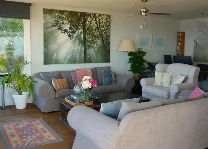 빌라 Altavista Amazing View South Oriented Calm Area Ac 2 Minutes Drive And 18 Minutes Walk 시체스